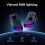Controllers for Nintendo Switch, Replacement for Switch Controller with RGB LED, Adjustable Turbo & Vibration, Pikachu 2