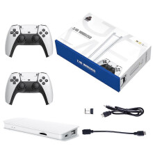 (M15 128G) 40000+ 4K HDMI TV Video Game Stick Retro Gaming Console w/ 2 Wireless Controller