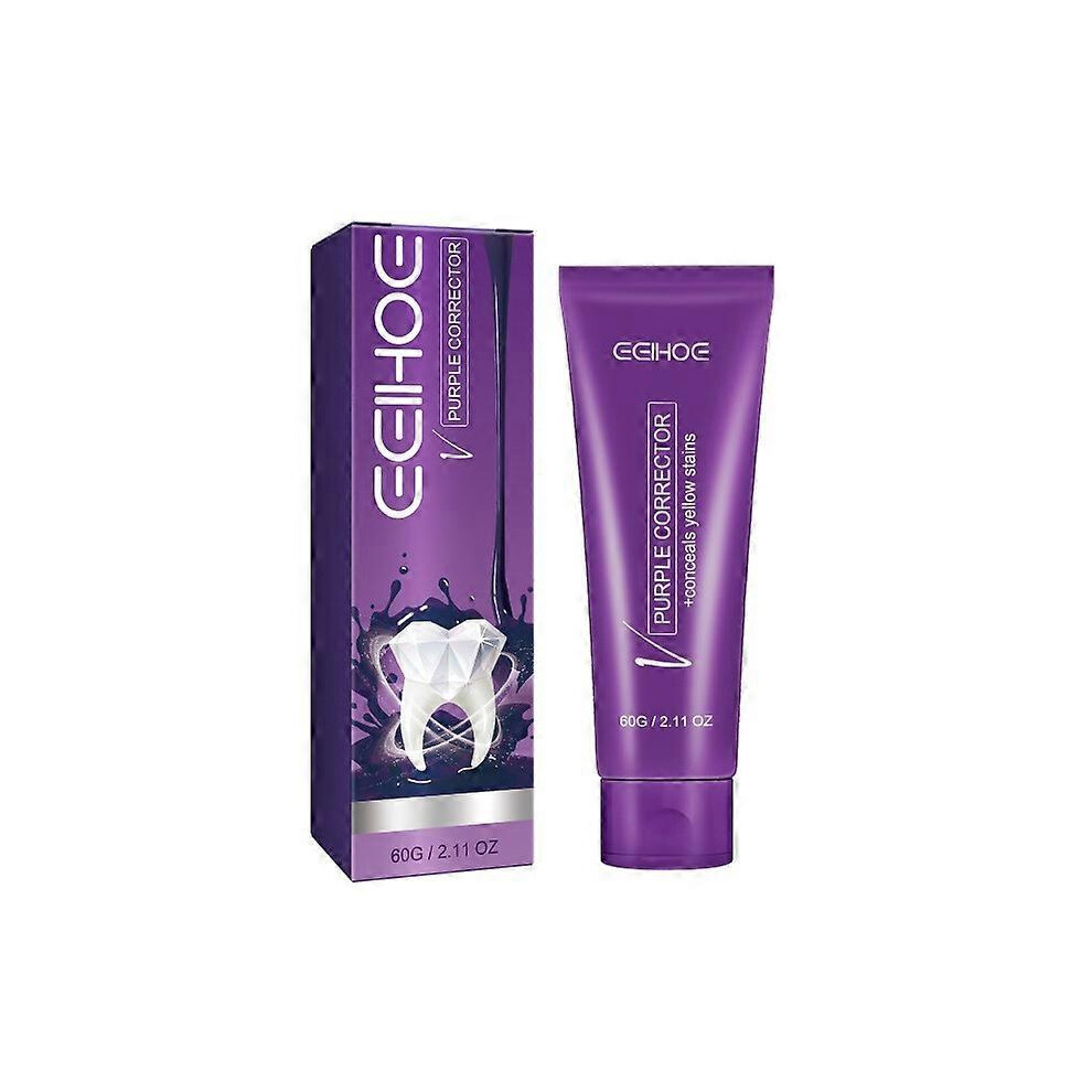 Purple Eelhoe Toothpaste Removes Stains, Whitens And Strengthens Teeth