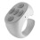 (White) Fingertip Wireless BT Remote Control Multi-function Portable Smart Pages-Turner for Watching Video 2