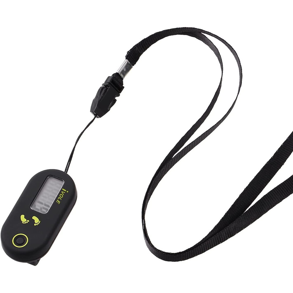 3d Digital Pedometer Accurate Step Counter Exercise Time Silent With Clip And Lanyard-image-OPC-PFW6HG6-NEW
