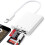 Sd Card Reader for Iphone Ipad 3 In 1 Memory Card Reader Plug And Play Micro Sd Card Reader Sd Card Adapter Portable Trail Camera Viewer Simultaneous 1