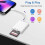 Sd Card Reader for Iphone Ipad 3 In 1 Memory Card Reader Plug And Play Micro Sd Card Reader Sd Card Adapter Portable Trail Camera Viewer Simultaneous 2