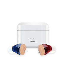 (V30-Pair) Usb Rechargeable Audifonos Hearing Aid Invisible Hearing Aids Adjustable Tone Sound Amplifier Portable Hearing Aid