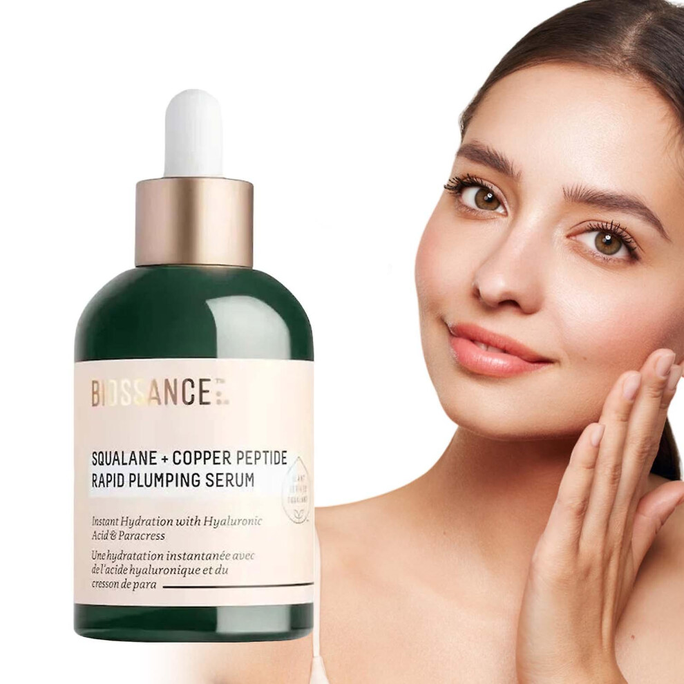 Copper Peptide Hydrating Serum Fine Lines Anti-Wrinkle Whitening Serum for Facial Lines Dark Spot Reducing