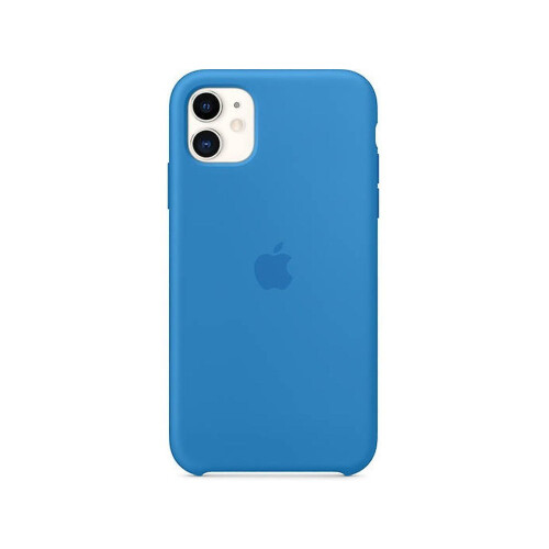 (Blue) Silicone Phone Case Compatible With Iphone 11