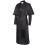 (black, L) Roman Cassock Priest Catholic Religious Robe 1