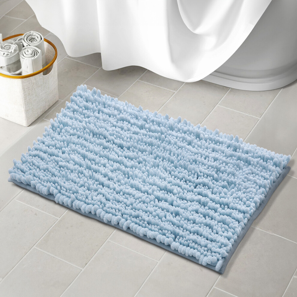 (50*80cm) Soft Chenille Bathroom Rug Non Slip