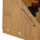 Living And Home Corrugated L-shaped Cat Scratcher with Toys 5