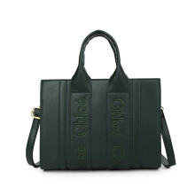 (Green) New Letter Tote Bag Korean Style Crossbody Bag