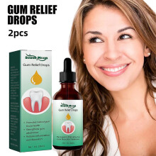 1-3pcs Gum Regrowth Drops, Natural Gum Restore Liquid Mouthwash, Gum Therapy Gel Receding Gum Repair Treatment New