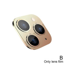 (Golden) Luxury Fake Camera Lens Sticker Cover For Iphone Xs To 11 Max Iphone R3o5