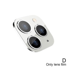 (Silver) Luxury Fake Camera Lens Sticker Cover For Iphone Xs To 11 Max Iphone R3o5