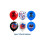 Poppy huggy wuggy baby shower Balloon bow -Happy Birthday 8
