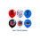 Poppy huggy wuggy baby shower Balloon bow -Happy Birthday 8