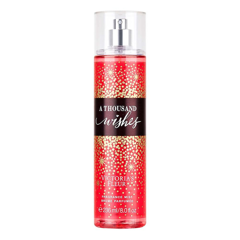 (Wish) Women's Perfumes Spray Long Lasting Flower Scented Liquid Fragrance 236ml