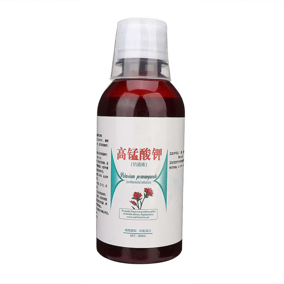 Potassium Permanganate Solution Male Female Anti-bacteria Private Parts Care Liquid 200ml