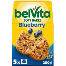 (Pack Of 4) Belvita Breakfast Soft Bakes Blueberry Pck x5 250g