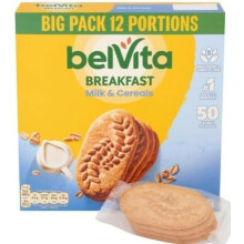 (Pack Of 2) Belvita Breakfast Milk & Cereals 540g