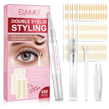 (Double eyelid patch) Double Eyelid Sticker Styling Cream Set Invisible Long-lasting Waterproof Eyelid Correction