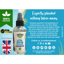Craftor's Natural Rice Water Hair Growth Support Vegan 150 ml