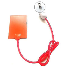 (US Plug) 9x13cm Car Engine Block Tank Heating Plate 75w Oil Pan Sump Tank Oil Heater Mat