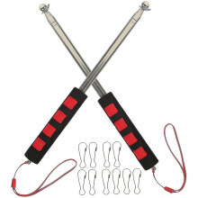 (120X2.3cm) 1 Set Of Extendable Pointers Teaching Tool Sticks Extendable Flagpoles For Tour Guides