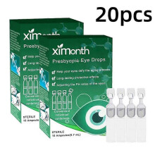 (2boxes) Presbyopia Vision Restore Eye Drops Relieve Fatigue Aningeresting Clean Relieve