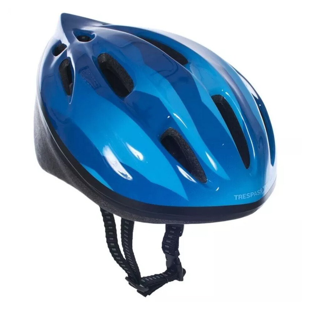 (44cm - 48cm, Dark Blue) Trespass Childrens/Kids Cranky Bike Helmet