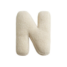 (N) English Letter Pillow Soft Hugging Cushion Teaching Words Game Props