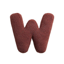 (W) English Letter Pillow Soft Hugging Cushion Teaching Words Game Props