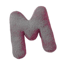 (M) English Letter Pillow Soft Hugging Cushion Teaching Words Game Props