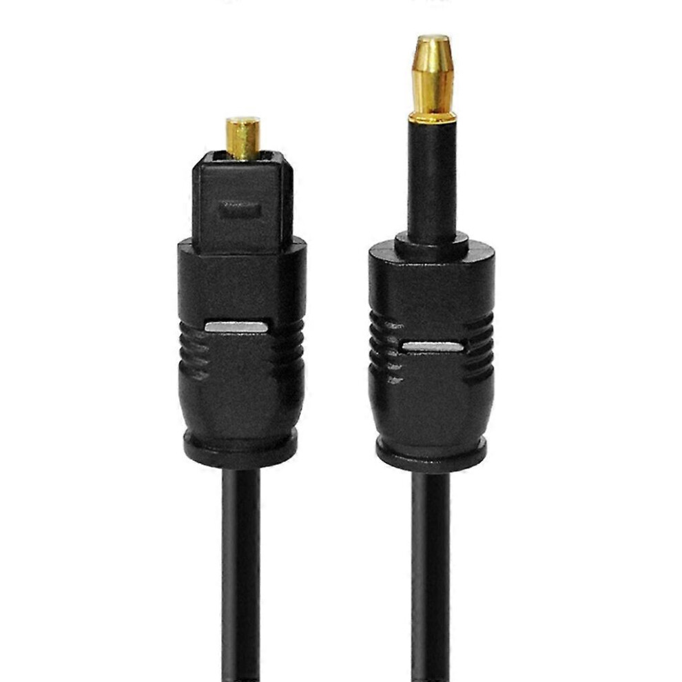 (1.5M) Digital Toslink To 3.5Mm Optical Spdif Audio Cable Plated 1/1.5/2/3M/5M Gold 3247719382981