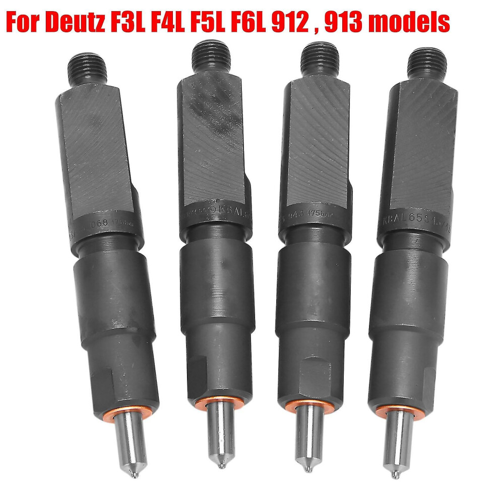 4 Pcs New -Diesel Fuel Injector For Deutz F3l912 F4l912 F5l912 8795863467153