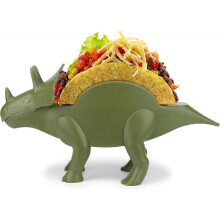 The Ultimate Dinosaur Taco Holder, Fun and Practical White Elephant Gift, Hold 2 Tacos