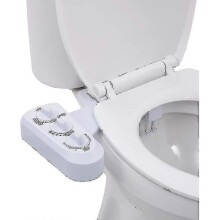 Accessory Toilet Seat And Hot And Cold Water with Double Nozzle