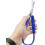 3 Pieces Colored Loop Scissors, Safety Self-opening Scissors, Easy Grip 2