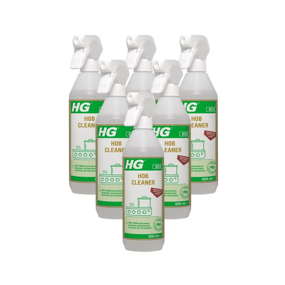 HG Eco Hob Cleaner 500ml (Pack of 6)