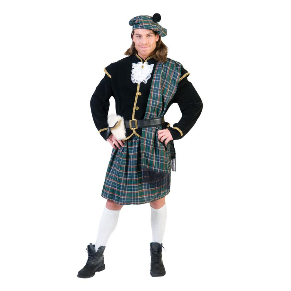 Funny Fashion (46-48" Chest ) Scottish Highland Costume - Male Burns Night Not,Specified