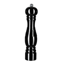 (10 inch black) Wooden Pepper Mill Beech Wood Pepper Mill Color Manual Pepper Mill
