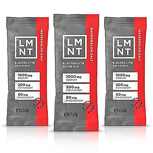 Lmnt Zero-sugar Electrolytes Watermelon Salt 30 Sticks