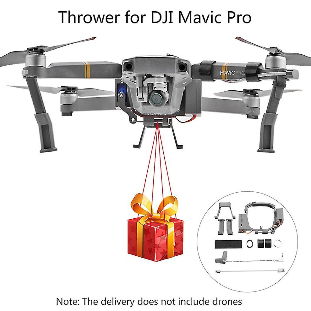 Airdrop System Thrower For Mavic Pro Fishing Bait Delivery Drone Quadcopter