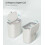 DWD® Under Kitchen Counter Bin - 9.5 Litre White Hanging 7