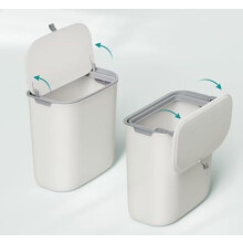 DWD® Under Kitchen Counter Bin - 9.5 Litre White Hanging