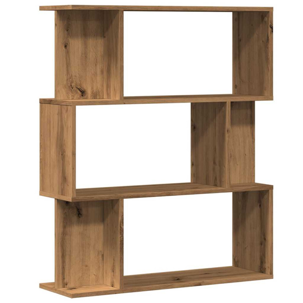 Vidaxl (Artisan Oak) Book Cabinet/Room Divider Engineered Wood Home Stand Multi Colours