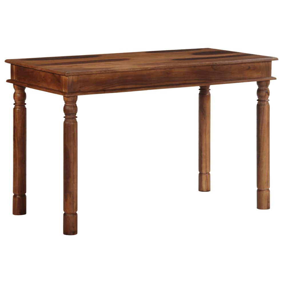(120 x 60 x 77 cm) vidaXL Dining Table 80x80x77 cm Solid Wood Acacia dining room table