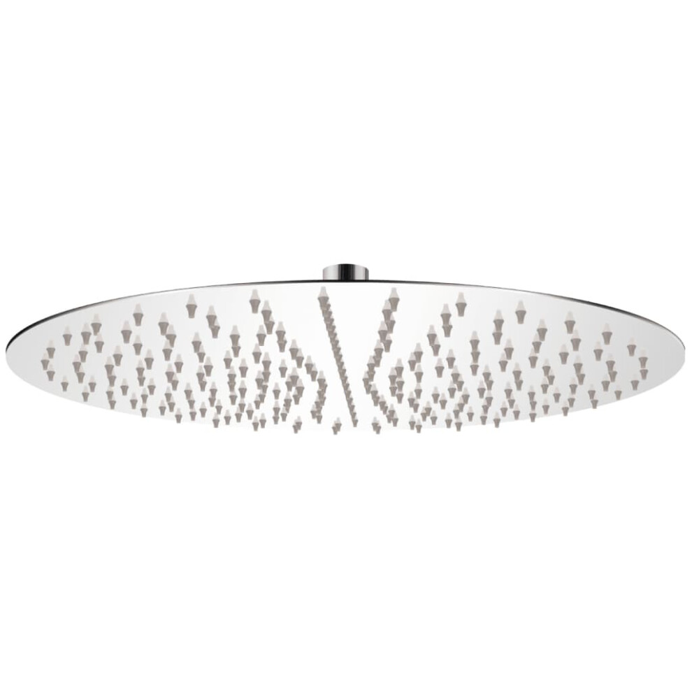 (40 Cm/ 1 Pcs) Vidaxl 1/2X Rain Shower Head Stainless Steel Square Sprinkler Multi Sizes 8718475977490