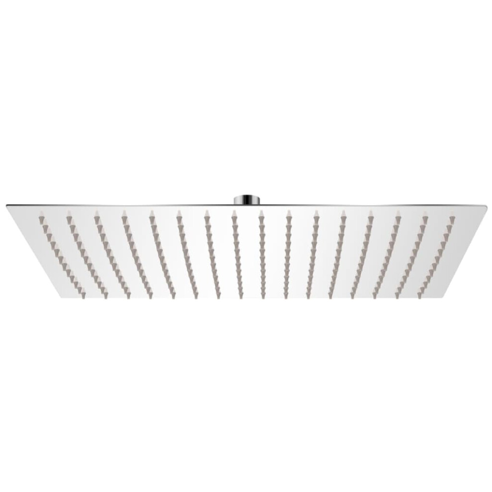 Vidaxl (30 X 40 Cm/ 1 Pcs) 1/2X Rain Shower Head Stainless Steel Square Sprinkler Multi Sizes