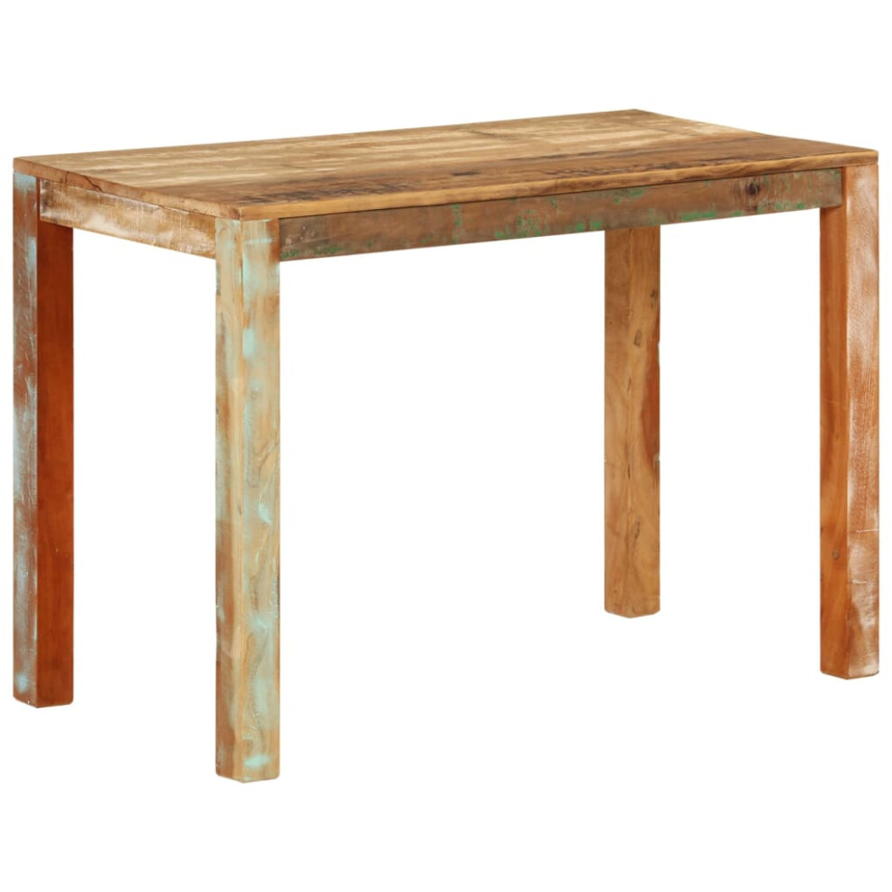 Vidaxl (111 X 55 X 76 Cm) Dining Table Home Kitchen Dining Room Dinner Table Breakfast Side Table