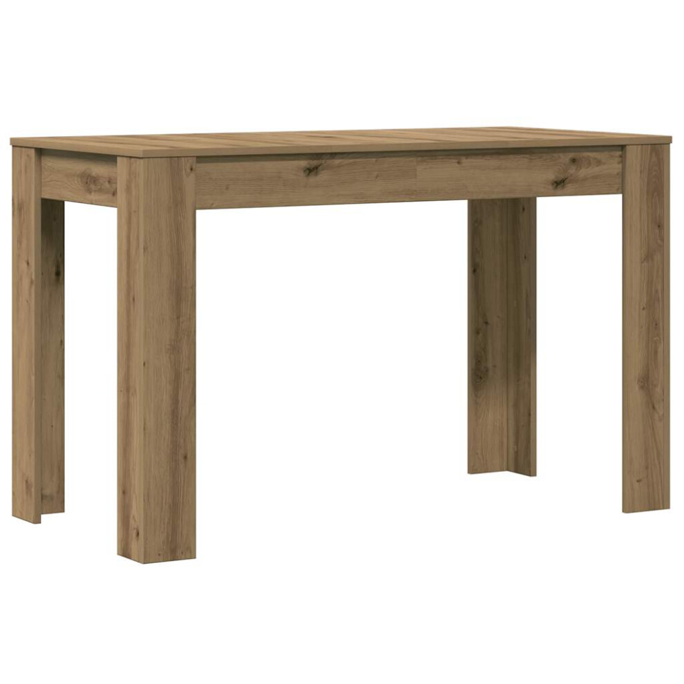 (artisan oak) vidaXL Dining Table Kitchen Dinner Table Dining Room Table Engineered Wood